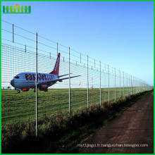 Sharp security frontier defense airport fence